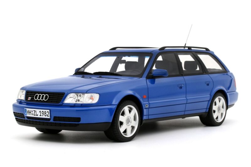 Audi S6 Plus C4 Avant Nogaro Blue Pearl Otto 1:18 OT1234 Resina