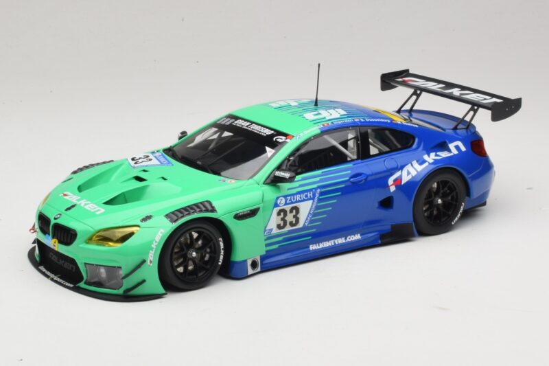 BMW M6 GT3 #33 Falken Motorsport P. Dumbreck 24 Hours of Nurburgring 2017 Minichamps 1:18 153172633 Metal