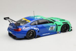BMW M6 GT3 #33 Falken Motorsport P. Dumbreck 24 Hours of Nurburgring 2017 Minichamps 1:18 153172633 Metal - imagem 2 de 6