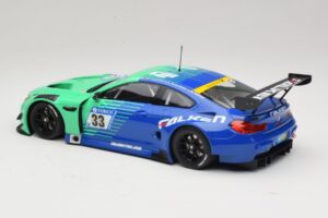 BMW M6 GT3 #33 Falken Motorsport P. Dumbreck 24 Hours of Nurburgring 2017 Minichamps 1:18 153172633 Metal - imagem 5 de 6