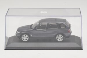 BMW X5 E53 4.4i Cinzento Metálico Caixa De Substituição Minichamps 1:43 80420393166-R1 Metal - imagem 4 de 5