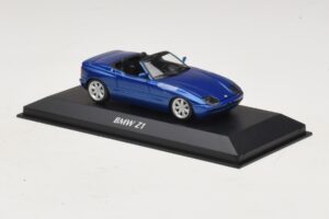 BMW Z1 E30 Azul Metálico Maxichamps 1:43 940020101 Diecast - imagem 3 de 5