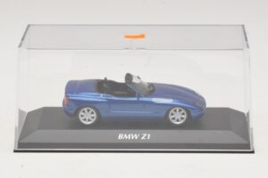 BMW Z1 E30 Azul Metálico Maxichamps 1:43 940020101 Diecast - imagem 4 de 5