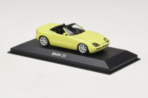 BMW Z1 E30 Amarelo Maxichamps 1:43 940020100 Diecast - imagem 3 de 5
