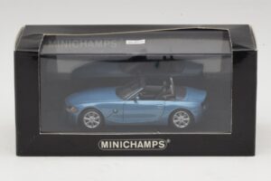 BMW Z4 E85 Azul Claro Metálico Caixa De Substituição Minichamps 1:43 80420144054-R1 Diecast - imagem 5 de 5
