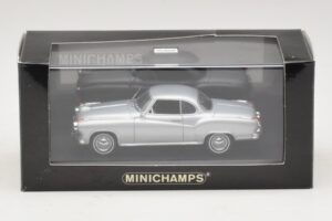 Borgward Isabella Coupé Prateado Minichamps 1:43 400096031 Metal - imagem 5 de 5