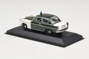 Borgward Isabella Polizei Frankfurt Minichamps 1:43 400096090 Metal - imagem 3 de 5