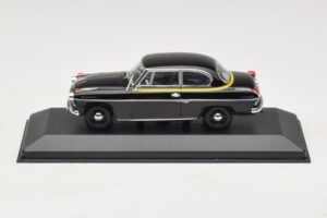 Borgward Isabella Táxi Preto Minichamps 1:43 400096095 Metal
