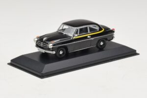 Borgward Isabella Táxi Preto Minichamps 1:43 400096095 Metal - imagem 2 de 5