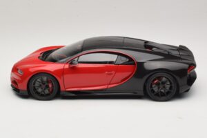 Bugatti Chiron Sport Italian Red & Carbon AUTOart 1:18 70996 Compósito - imagem 4 de 8