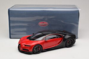Bugatti Chiron Sport Italian Red & Carbon AUTOart 1:18 70996 Compósito - imagem 8 de 8