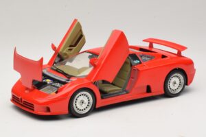 Bugatti EB110 Vermelho Bburago 1:18 3055-P1 Metal - imagem 2 de 8