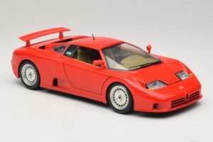 Bugatti EB110 Vermelho Bburago 1:18 3055-P1 Metal - imagem 6 de 8
