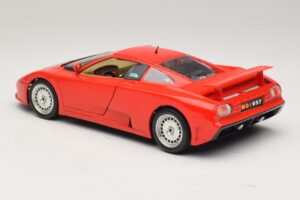 Bugatti EB110 Vermelho Bburago 1:18 3055-P1 Metal - imagem 7 de 8