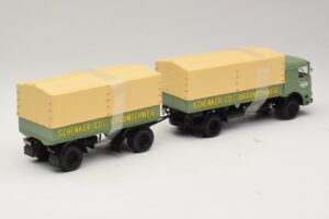 Bussing LU 11/16 Reboque Plataforma Schenker Minichamps 1:43 499073924 Metal - imagem 2 de 6