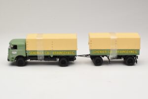 Bussing LU 11/16 Reboque Plataforma Schenker Minichamps 1:43 499073924 Metal - imagem 3 de 6