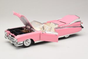 Cadillac Eldorado Biarritz Rosa Maisto 1:18 31813-P1 Metal - imagem 2 de 8