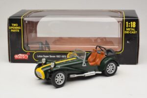Caterham Super Seven Verde Anson 1:18 30317-W1 Metal - imagem 6 de 6