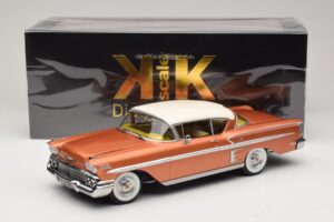 Chevrolet Bel Air Impala Coupe Cobre & Creme KK-Scale 1:18 KKDC181591 Metal - imagem 6 de 6