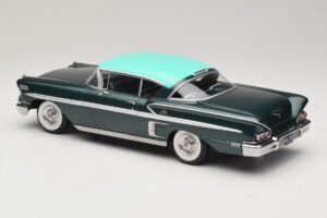 Chevrolet Bel Air Impala Coupe Verde Escuro Metálico & Verde KK-Scale 1:18 KKDC181594 Metal - imagem 5 de 6