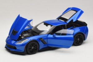Chevrolet Corvette C7 Z06 Laguna Blue Tintcoat AUTOart 1:18 71265 Compósito - imagem 2 de 8