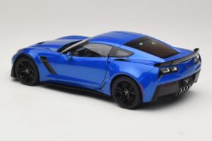 Chevrolet Corvette C7 Z06 Laguna Blue Tintcoat AUTOart 1:18 71265 Compósito - imagem 7 de 8