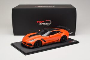Chevrolet Corvette C7 ZR-1 High Voltage Tint TopSpeed 1:18 TS0147 Resina - imagem 6 de 6