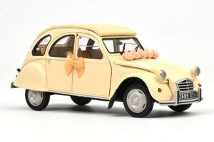 Citroen 2CV Wedding Gift Bege Norev 1:18 181475 Metal - imagem 2 de 3