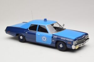 Dodge Monaco Massachusetts State Police KK-Scale 1:18 KKDC181154 Metal - imagem 4 de 6