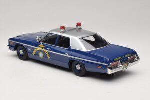 Dodge Monaco Nevada Highway Patrol Azul & Prata KK-Scale 1:18 KKDC181155 Metal - imagem 5 de 6