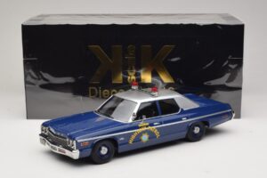 Dodge Monaco Nevada Highway Patrol Azul & Prata KK-Scale 1:18 KKDC181155 Metal - imagem 6 de 6