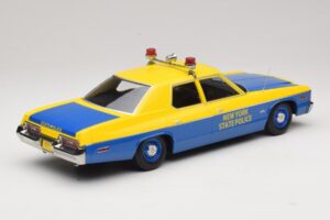 Dodge Monaco New York State Police Amarelo & Azul KK-Scale 1:18 KKDC181156 Metal - imagem 2 de 6