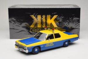 Dodge Monaco New York State Police Amarelo & Azul KK-Scale 1:18 KKDC181156 Metal - imagem 6 de 6