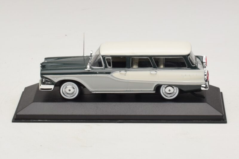 Edsel Bermuda Carrinha Verde Escuro Branco Minichamps 1:43 400082013 Metal