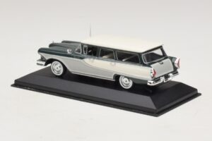 Edsel Bermuda Carrinha Verde Escuro Branco Minichamps 1:43 400082013 Metal - imagem 3 de 5