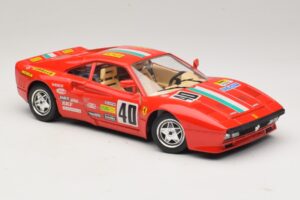 Ferrari 288 GTO #40 Vermelho Bburago 1:18 3027-P4 Metal - imagem 6 de 8
