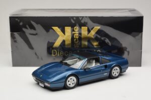 Ferrari 328 GTS Azul Metálico KK-Scale 1:18 KKDC180553 Metal - imagem 7 de 7