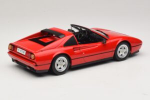 Ferrari 328 GTS Vermelho Com Interior Preto KK-Scale 1:18 KKDC180551 Metal - imagem 3 de 7