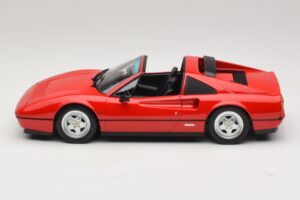 Ferrari 328 GTS Vermelho Com Interior Preto KK-Scale 1:18 KKDC180551 Metal - imagem 4 de 7