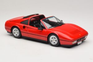 Ferrari 328 GTS Vermelho Com Interior Preto KK-Scale 1:18 KKDC180551 Metal - imagem 5 de 7