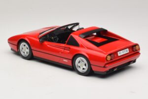 Ferrari 328 GTS Vermelho Com Interior Preto KK-Scale 1:18 KKDC180551 Metal - imagem 6 de 7