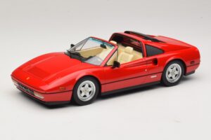Ferrari 328 GTS Versão US Vermelho Beverly Hills Cop II Com Interior Bege KK-Scale 1:18 Ferrari 328 GTS Versão US Vermelho Beverly Hills Cop II Com Interior Bege KK-Scale 1:18 KKDC181701 Metal