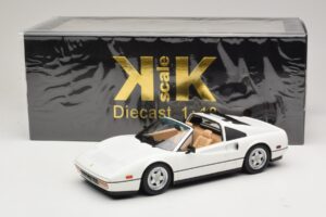 Ferrari 328 GTS US Version Branco KK-Scale 1:18 KKDC181703 Metal - imagem 7 de 7