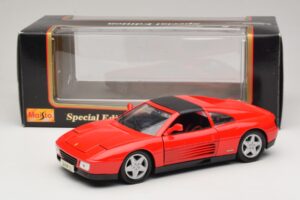 Ferrari 348 TS Vermelho Maisto 1:18 31804 Metal - imagem 8 de 8