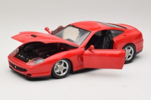 Ferrari 550 Maranello Vermelho Majorette 1:18 5974 Metal - imagem 2 de 8