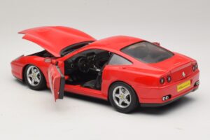 Ferrari 550 Maranello Vermelho Majorette 1:18 5974 Metal - imagem 5 de 8