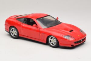 Ferrari 550 Maranello Vermelho Majorette 1:18 5974 Metal - imagem 6 de 8