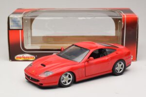 Ferrari 550 Maranello Vermelho Majorette 1:18 5974 Metal - imagem 8 de 8