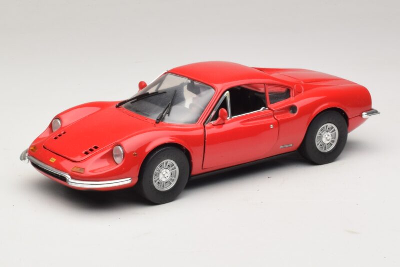 Ferrari Dino 246 Vermelho Majorette 1:18 5271 Metal