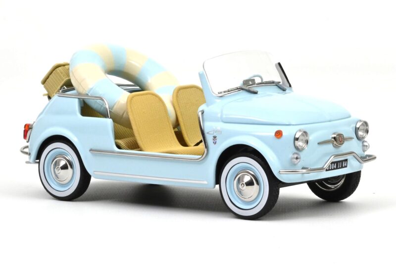 Fiat 500 Jolly Azul Norev 1:18 187793 Metal